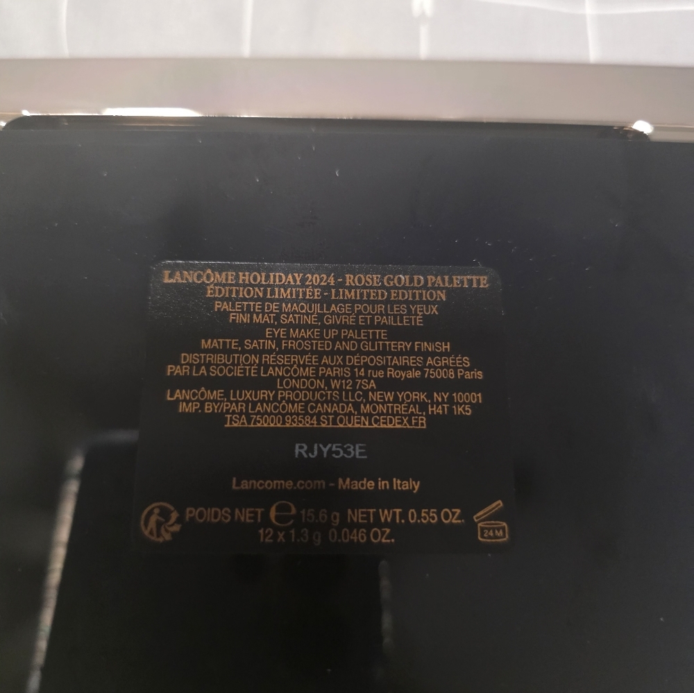 NWT Lancôme Rose Gold Eyeshadow Palette - Picture 5 of 5